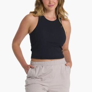 Vuori Elevation Plyo Tank Black Heather size small